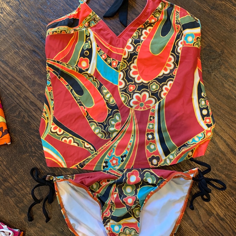 (2) Athleta tankini swimsuits
